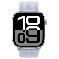 Pametni sat APPLE Watch S10 46mm Silver, Light Blue Nylon Strap (MWWN3QF/A)