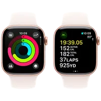 Pametni sat APPLE Watch S10 4G 42mm Gold, Rose Rubber Strap S/M (MWX93QF/A)