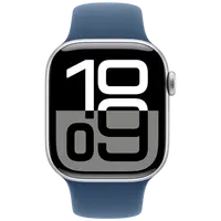Pametni sat APPLE Watch S10 4G 42mm Silver, Blue Rubber Strap S/M (MWX33QF/A)