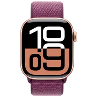 Pametni sat APPLE Watch S10 4G 42mm Gold, Purple Nylon Strap (MWXC3QF/A)
