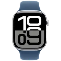 Pametni sat APPLE Watch S10 4G 42mm Silver, Blue Rubber Strap M/L (MWX43QF/A)