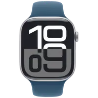 Pametni sat APPLE Watch S10 4G 46mm Silver, Blue Rubber Strap S/M (MWY03QF/A)