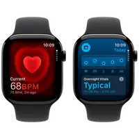 Pametni sat APPLE Watch S10 4G 46mm Black, Black Rubber Strap M/L (MWY43QF/A)