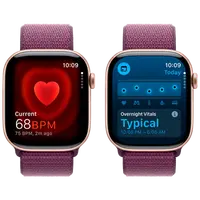 Pametni sat APPLE Watch S10 4G 46mm Gold, Purple Nylon Strap (MWY83QF/A)