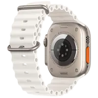 Pametni sat APPLE Watch Ultra 2, White Rubber Strap (MREJ3NF/A)
