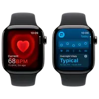 Pametni sat APPLE Watch S10 4G 46mm Slate Titanium, Black Rubber Strap S/M (MWYD3QF/A)