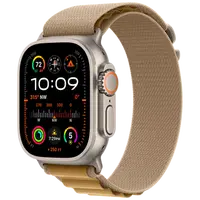 Pametni sat APPLE Watch Ultra 2 Titanium, Beige Nylon Strap L (MX4H3NF/A)
