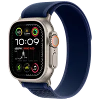 Pametni sat APPLE Watch Ultra 2 Titanium, Blue Fabric Strap M/L (MX4L3NF/A)