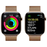 Pametni sat APPLE Watch S10 4G 46mm Gold Titanium, Gold Milanese Strap M/L (MX003QF/A)