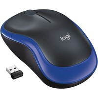 Miš LOGITECH M185, bežični, plavi (910-002236)