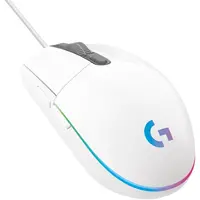 Miš LOGITECH G203 Lightsync, žičani, bijeli (910-005797)
