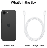 Mobitel APPLE iPhone 16e 128GB, 6.1", Black (MD1Q4)