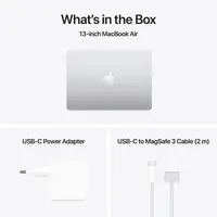 Laptop APPLE MacBook Air (2025) 13.6", M4, 10C/10G, 24/512GB, Silver, IT KB (MC654)