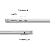 Laptop APPLE MacBook Air (2025) 13.6", M4, 10C/10G, 24/512GB, Silver, IT KB (MC654)