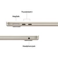 Laptop APPLE MacBook Air (2025) 13.6", M4, 10C/10G, 24/512GB, Starlight, IT KB (MC6A4)
