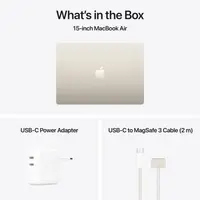Laptop APPLE MacBook Air (2025) 15.3", M4, 10C/10G, 16/256GB, Starlight, IT KB (MW1J3)