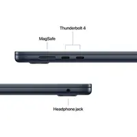 Laptop APPLE MacBook Air (2025) 15.3", M4, 10C/10G, 24/512GB, Midnight, IT KB (MC6L4)