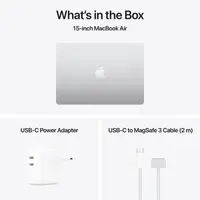 Laptop APPLE MacBook Air (2025) 15.3", M4, 10C/10G, 24/512GB, Silver, IT KB (MC6J4)