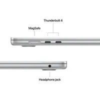 Laptop APPLE MacBook Air (2025) 15.3", M4, 10C/10G, 24/512GB, Silver, IT KB (MC6J4)
