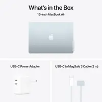 Laptop APPLE MacBook Air (2025) 15.3", M4, 10C/10G, 24/512GB, Sky Blue, IT KB (MC7D4)