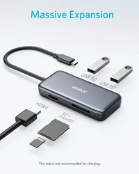 Hub ANKER USB-C 5v1, 4K