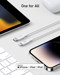 Kabel ANKER BIO USB-C na Lightning (541), 0,9m, bijeli