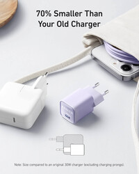 Punjač ANKER Nano 3 (511), USB-C, 30W, bijeli
