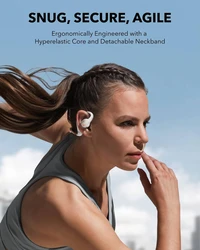 Bežične slušalice ANKER Soundcore AeroFit Pro, bijele