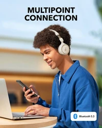 Naglavne Bluetooth slušalice ANKER Soundcore H30i, bijele