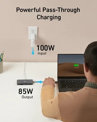 Hub ANKER 555, USB-C, 8 u 1