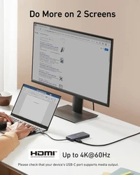 Hub ANKER 555, USB-C, 8 u 1