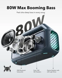 Prijenosni Bluetooth zvučnik ANKER Soundcore BOOM 2, plavi