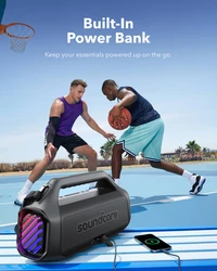 Prijenosni Bluetooth zvučnik ANKER Soundcore BOOM 2 Plus, crni