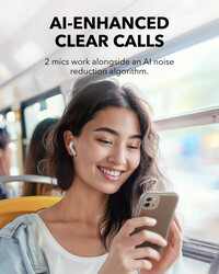 Slušalice bežične ANKER Soundcore K20i, bijele