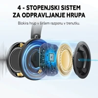 Naglavne bežične slušalice ANKER Soundcore Space One Pro, crne