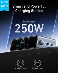 Punjač stolni ANKER Prime GaN, 250W