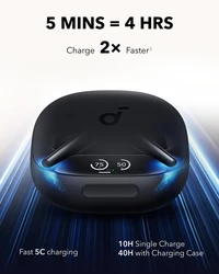 Slušalice bežične ANKER Soundcore Liberty 4 Pro, crne