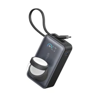 PowerBank ANKER MagOn, 10000 mAh, 35W, s integriranim kabelom i bežičnim punjenjem za Apple Watch