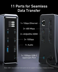 Stanica za punjenje ANKER Prime, 160W, 14u1