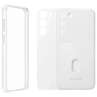 Maskica SAMSUNG Frame Cover za SAMSUNG Galaxy S23+, bijela (EF-MS916CWEGWW)