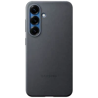 Maskica SAMSUNG Kindsuit Pu-Leather Back Cover za SAMSUNG Galaxy S25, crna (EF-VS931PBEGWW)