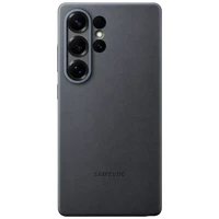 Maskica SAMSUNG Kindsuit Pu-Leather Back Cover za SAMSUNG Galaxy S25 Ultra, crna (EF-VS938PBEGWW)