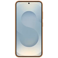 Maskica SAMSUNG Kindsuit Pu-Leather Back Cover za SAMSUNG Galaxy S25, zlatna (EF-VS931PFEGWW)