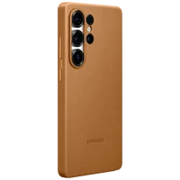 Maskica SAMSUNG Kindsuit Pu-Leather Back Cover za SAMSUNG Galaxy S25 Ultra, zlatna (EF-VS938PFEGWW)