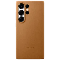 Maskica SAMSUNG Kindsuit Pu-Leather Back Cover za SAMSUNG Galaxy S25 Ultra, zlatna (EF-VS938PFEGWW)