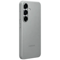 Maskica SAMSUNG Kindsuit Pu-Leather Back Cover za SAMSUNG Galaxy S25, siva (EF-VS931PJEGWW)