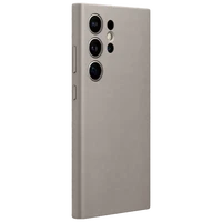 Maskica SAMSUNG Leather Back Cover za SAMSUNG Galaxy S24 Ultra, bež