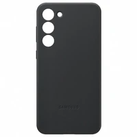 Maskica SAMSUNG Leather Back Cover za SAMSUNG Galaxy S23+, crna (EF-VS916LBEGWW)