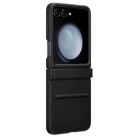 Maskica SAMSUNG Leather Back Cover za SAMSUNG Galaxy Z Flip 5, crna (EF-VF731PBEGWW)