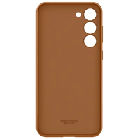 Maskica SAMSUNG Leather Back Cover za SAMSUNG Galaxy S23+, smeđa (EF-VS916LAEGWW)